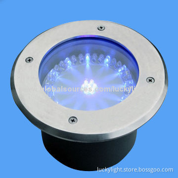 9W High-power LED Underground Light, RGB with 50° Beam Angle, Easy to Install